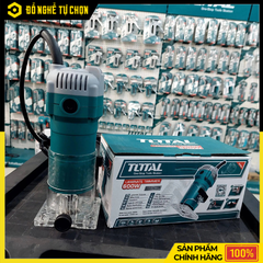 Máy Phay Gỗ Cầm Tay 600W Total TLT6001 Tốc Độ 34.500rpm | Hàng Chính Hãng, Có VAT