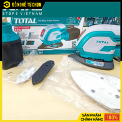 Máy Chà Nhám 65W Total TMS6505 93x133mm Gọn Nhẹ Hiệu Quả | Hàng Chính Hãng, Có VAT