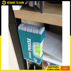 Thước Thủy Từ Tính 100mm Total TMT20105M – Mini 10cm, 2 Nam Châm Hút, Chuẩn VPA Chính Xác | Hàng Chính Hãng, Có VAT