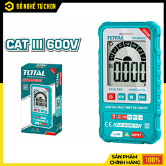 Đồng hồ đo điện vạn năng Total TMT460002 | Hàng Chính Hãng, Có VAT
