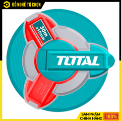 Thước Dây Sợi Thủy Tinh 20m Total TMTF18306 – Đo Đạc Linh Hoạt, Bền Bỉ Ngoài Trời  | Hàng Chính Hãng, Có VAT