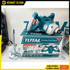 Máy Trộn Sơn Dùng Pin Lithium 20V Total TMXLI2001 Khuấy Trộn Mạnh Mẽ, Linh Hoạt Mọi Công Trình | Hàng Chính Hãng, Có VAT