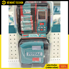 Combo Máy Cân Mực Tia Xanh TLL156601 & Máy Đo Khoảng Cách TMT57026 Total TOSLL0401 – Giải Pháp Đo Đạc Chính Xác, Hàng Chính Hãng, Có VAT