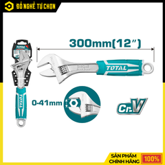 Mỏ Lết 12 Inch Total THT101126 Độ Mở 41mm | Hàng Chính Hãng, Có VAT