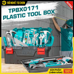 Hộp Nhựa Đựng Công Cụ 17 Inch Total TPBX0171 – Bền Bỉ, Tiện Lợi, Dung Tích Lớn | Hàng Chính Hãng, Có VAT