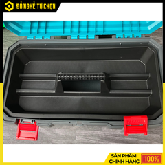 Thùng Đựng Đồ Nghề Khóa Nhựa Total TPBX0201 (20 Inch) – Dung Tích Lớn, Bền Bỉ, Tiện Lợi Hàng Chính Hãng, Có VAT