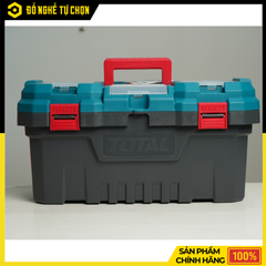 Thùng Đựng Đồ Nghề Khóa Nhựa Total TPBX0201 (20 Inch) – Dung Tích Lớn, Bền Bỉ, Tiện Lợi Hàng Chính Hãng, Có VAT
