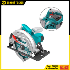 Máy Cưa Đĩa Tròn 185mm Total TS1161856 – Công Suất 1600W, Cắt Mạnh Mẽ, Chính Xác | Hàng Chính Hãng, Có VAT