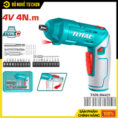 Máy siết vít dùng pin Lithium 4V Total TSDLI04425