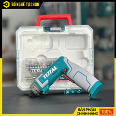 Máy siết vít cầm tay dùng pin Lithium-ion - Hiệu Total - Model: TSDLI08025 - 8V - Hàng Chính Hãng, Có VAT