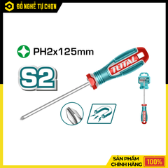 Tua Vít Bake Total TSDPH2125 PH2 x 150mm Cứng Cáp, Vặn Vít Chính Xác Cho Thợ Chuyên Nghiệp | Hàng Chính Hãng, Có VAT
