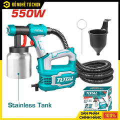 Máy Phun Sơn Total TT5006-2 500W Bình 800ml | Hàng Chính Hãng, Có VAT