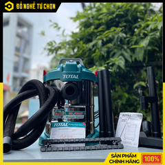 Máy Hút Bụi Khô & Ướt Total TVC14122 – Dung Tích 12L, Công Suất 800W – Gọn Nhẹ, Đa Năng, Hiệu Quả Cao - Hàng Chính Hãng, Có VAT