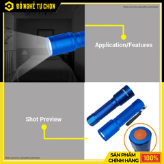 Đèn Pin Wadfow 300Lm WFL2403 Nhỏ Gọn Chiếu Sáng Mạnh Mẽ | Hàng Chính Hãng, Có VAT