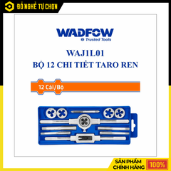 Bộ 12 Chi Tiết Taro Ren Wadfow WAJ1L01 Gia Công Ren Chính Xác, Thép Hợp Kim Bền Bỉ, Đa Kích Cỡ | Hàng Chính Hãng, Có VAT