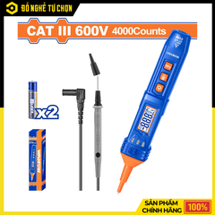 Đồng Hồ Vạn Năng Dạng Bút Wadfow WDM3501 600V 4000 Số Đếm Đo Điện Nhanh Gọn, Chính Xác Cho Kỹ Thuật Viên | Hàng Chính Hãng, Có VAT