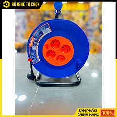Cuộn Rulo Cuốn Dây Điện 25m Wadfow WEJ8380 Lõi Đồng Chất Lượng Cao, Cuốn Gọn Tiện Lợi Cho Công Trình Và Gia Đình | Hàng Chính Hãng, Có VAT