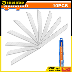 Bộ 10 Lưỡi Dao Rời 9x80mm WadFow WMK1K09 – Sắc Bén, Tiện Dụng | Hàng Chính Hãng, Có VAT