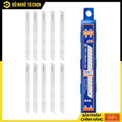 Bộ 10 Lưỡi Dao Rời 9x80mm WadFow WMK1K09 – Sắc Bén, Tiện Dụng | Hàng Chính Hãng, Có VAT