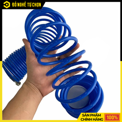 Dây Hơi Xoắn 15m Có Đầu Nối Nitto Wadfow WQG1915-3 | Hàng Chính Hãng, Có VAT