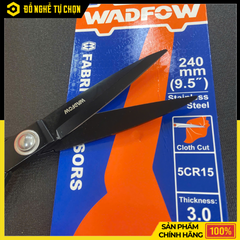 Kéo cắt vải Wadfow WSX5602 – 240mm (9.5”) – Thép không gỉ – Tay cầm hợp kim – Hàng Chính Hãng Có VAT