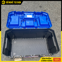 Thùng Đựng Đồ Nghề Wadfow WTB1316 16 Inch Khóa Nhựa – Không Gian Rộng, Sắp Xếp Gọn Gàng Hàng Chính Hãng, Có VAT