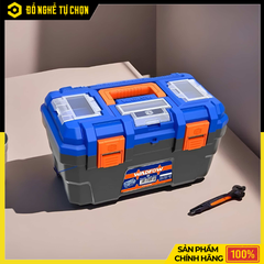 Thùng Đựng Đồ Nghề Wadfow WTB1316 16 Inch Khóa Nhựa – Không Gian Rộng, Sắp Xếp Gọn Gàng Hàng Chính Hãng, Có VAT