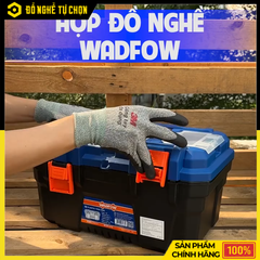 Thùng Đựng Đồ Nghề Wadfow WTB1319 19 Inch Khóa Nhựa – Rộng Rãi, Gọn Gàng, Tiện Dụng Hàng Chính Hãng, Có VAT