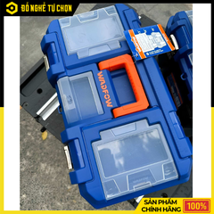 Thùng Đựng Đồ Nghề Wadfow WTB3313 13 Inch Khóa Kim Loại – Gọn Nhẹ, Chắc Chắn, Tiện Dụng Hàng Chính Hãng, Có VAT