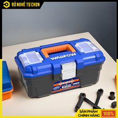 Thùng Đựng Đồ Nghề Wadfow WTB3313 13 Inch Khóa Kim Loại – Gọn Nhẹ, Chắc Chắn, Tiện Dụng Hàng Chính Hãng, Có VAT