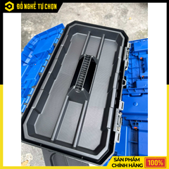Hộp Nhựa Đựng Dụng Cụ Wadfow WTB3316 16 Inch Khóa Kim Loại – Chắc Chắn, Chịu Tải Cao Hàng Chính Hãng, Có VAT