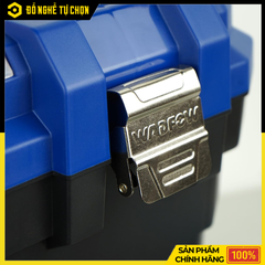 Hộp Nhựa Đựng Dụng Cụ Wadfow WTB3316 16 Inch Khóa Kim Loại – Chắc Chắn, Chịu Tải Cao Hàng Chính Hãng, Có VAT