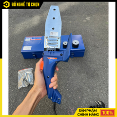 Máy Hàn Ống Nhựa Wadfow WWM1L15 Công Suất 800W, Nhiệt Độ 300°C, Kèm 3 Đầu Hàn 20-25-32mm | Hàng Chính Hãng, Có VAT