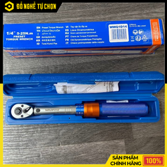Cần Siết Lực 1/4 Inch Wadfow WWQ1D14 Dải Lực 5-25Nm Chính Xác Cao, Chuyên Dụng Cho Cơ Khí & Bảo Trì | Hàng Chính Hãng, Có VAT