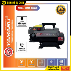Máy Rửa Xe Cao Áp Ximax X2323G 2300W – Mô Tơ Cảm Ứng Từ, Áp Lực Mạnh, Đánh Bay Mọi Vết Bẩn Cứng Đầu | Hàng Chính Hãng, Có VAT