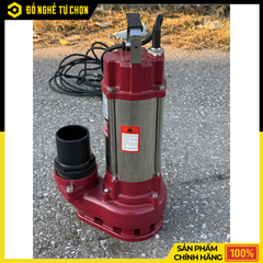 Máy Bơm Chìm Nước Thải Yamasu YA-F1500 – Lưu Lượng Siêu Lớn 22,5m³/H, Chuyên Hút Hố Móng Và Bùn Non Công Suất 1500W | Hàng Chính Hãng, Có VAT