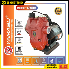 Máy Bơm Tăng Áp Điện Tử Yamasu YMS-F430TA 400W – Tăng Áp Mạnh Mẽ, Nước Chảy Khỏe, Tự Động Thông Minh Cho Nhà Nhiều Tầng | Hàng Chính Hãng, Có VAT