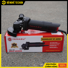 Máy Mài Góc Yamasu YMS-100-02 100mm Công Suất Mạnh Thiết Kế Nhỏ Gọn – Hàng Chính Hãng, Có VAT