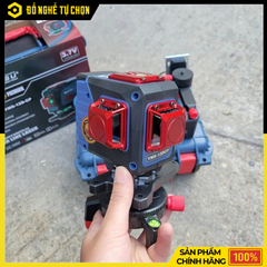 Máy Cân Mực Laser Xanh 360° Yamasu YMS-12DCP – 2 Tia Đứng + 1 Tia Ngang – Cảm Ứng, Có Remote | Hàng Chính Hãng Có VAT