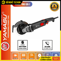 Máy Cắt Tường 1 Lưỡi 1800W Yamasu YMS-135-1 Cắt Sâu 4.2cm | Hàng Chính Hãng, Có VAT