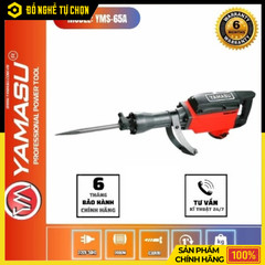 Máy Đục Bê Tông Đứng Yamasu YMS-65A 2000W Mạnh Mẽ Đục Sâu 30mm | Hàng Chính Hãng, Có VAT