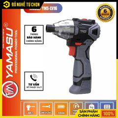 Máy Siết Vít Pin 16.8V Yamasu YMS-CV16 Brushless Lực Siết 160N Mạnh Mẽ | Hàng Chính Hãng, Có VAT
