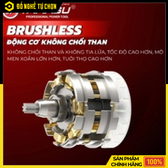 Máy Siết Vít Pin 16.8V Yamasu YMS-CV16 Brushless Lực Siết 160N Mạnh Mẽ | Hàng Chính Hãng, Có VAT