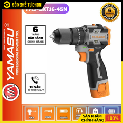 Máy Khoan Pin 16V Yamasu YMS-GKT16-45N 55Nm Không Chổi Than | Hàng Chính Hãng, Có VAT