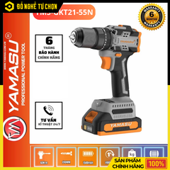 Máy Khoan Pin 21V Yamasu YMS-GKT21-55N 60Nm Không Chổi Than | Hàng Chính Hãng, Có VAT