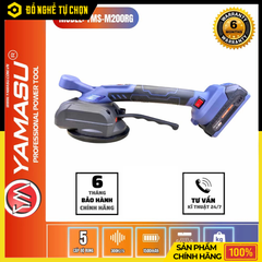 Máy Hít Rung Gạch Pin 21V Yamasu YMS-M200RG Lực Hút 200kg Siêu Khỏe | Hàng Chính Hãng, Có VAT