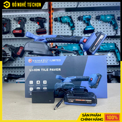 Máy Hít Rung Gạch Pin 21V Yamasu YMS-M200RG Lực Hút 200kg Siêu Khỏe | Hàng Chính Hãng, Có VAT
