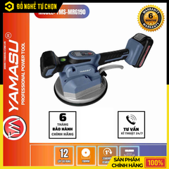 [THÂN] Máy Hít Rung Gạch Pin 21V Yamasu YMS-MRG190 Lực Hút 100kg Siêu Mạnh | Hàng Chính Hãng, Có VAT
