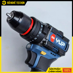 Máy Khoan Pin 10mm YUP YP16-DR10A – 3 Chức Năng Khoan/Vít/Búa, Lực Siết 50Nm, Đa Năng Mạnh Mẽ | Hàng Chính Hãng, Có VAT