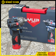 Máy Mở Ốc Pin 16V 280Nm YUPAI YP16-W280A | Hàng Chính Hãng, Có VAT